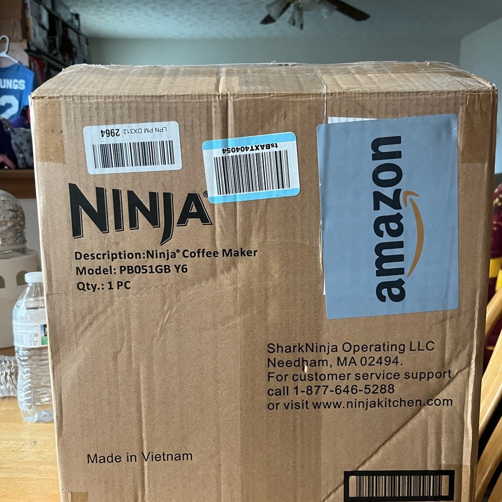 Ninja Coffee Maker in Brown Box